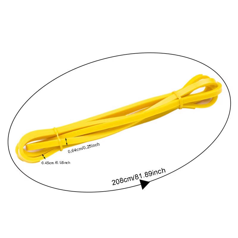 Premium Durable Resistance Band for High-Intensity Pilates, Fitness, and Sculpting Workouts. Heavy Duty Elastic Sports Belt For