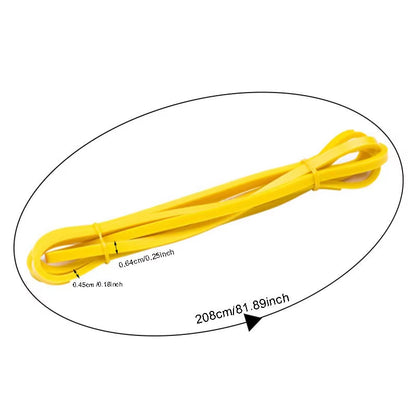 Premium Durable Resistance Band for High-Intensity Pilates, Fitness, and Sculpting Workouts. Heavy Duty Elastic Sports Belt For