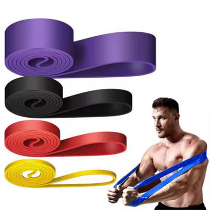 Premium Durable Resistance Band for High-Intensity Pilates, Fitness, and Sculpting Workouts. Heavy Duty Elastic Sports Belt For