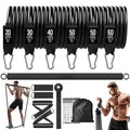 Workout Bar Resistance Band Training Set