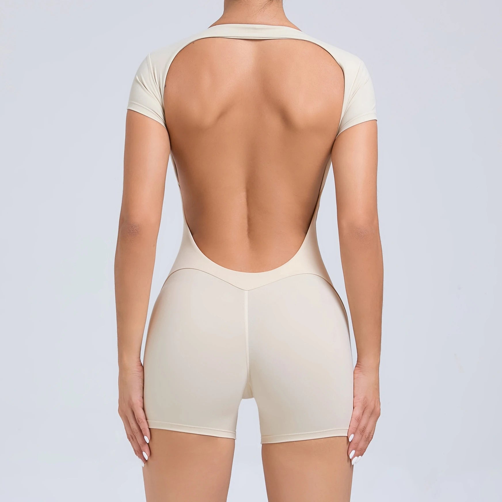 Women’s Open-Back Performance Yoga Jumpsuit