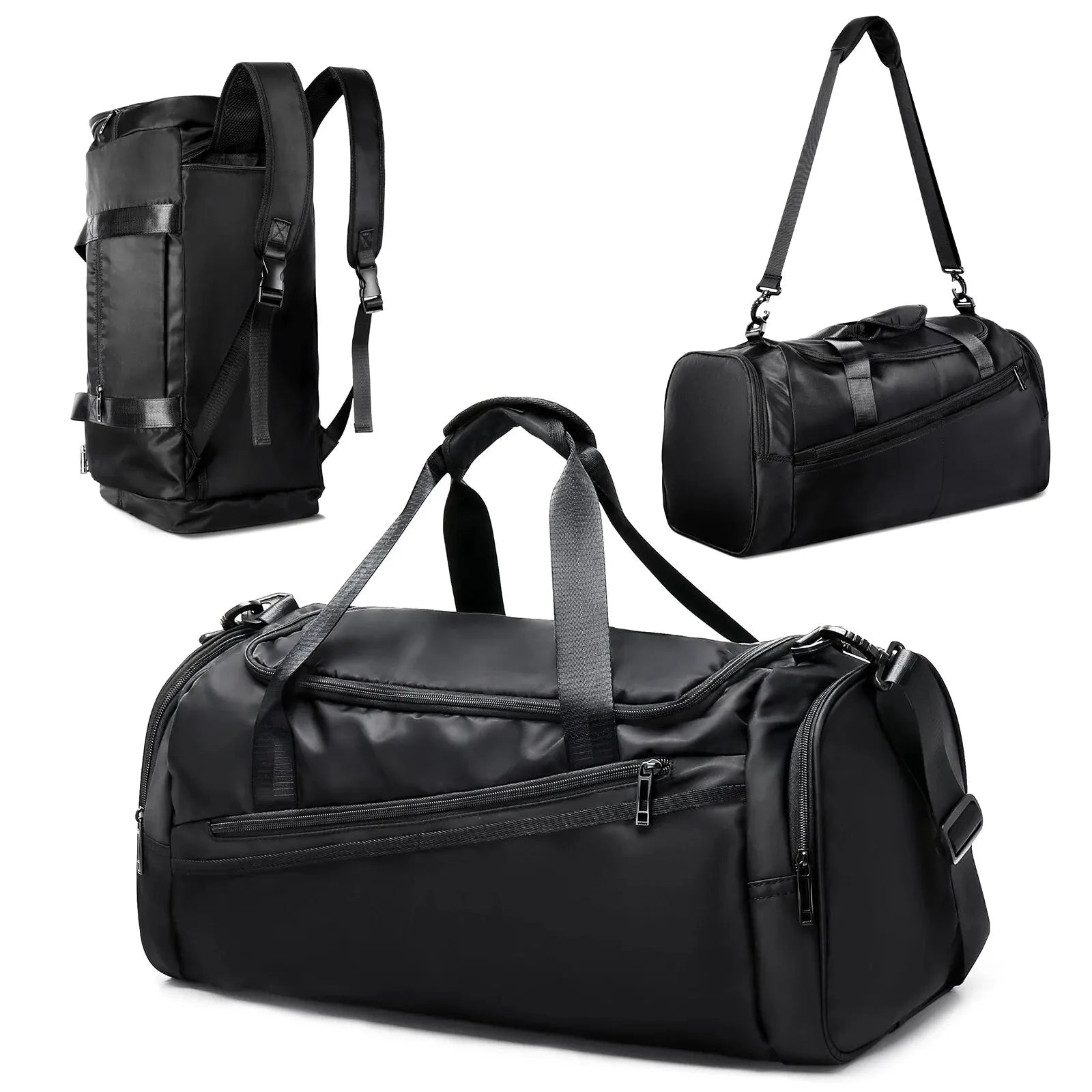 Sports Gym Duffel Bag with Shoe Compartment