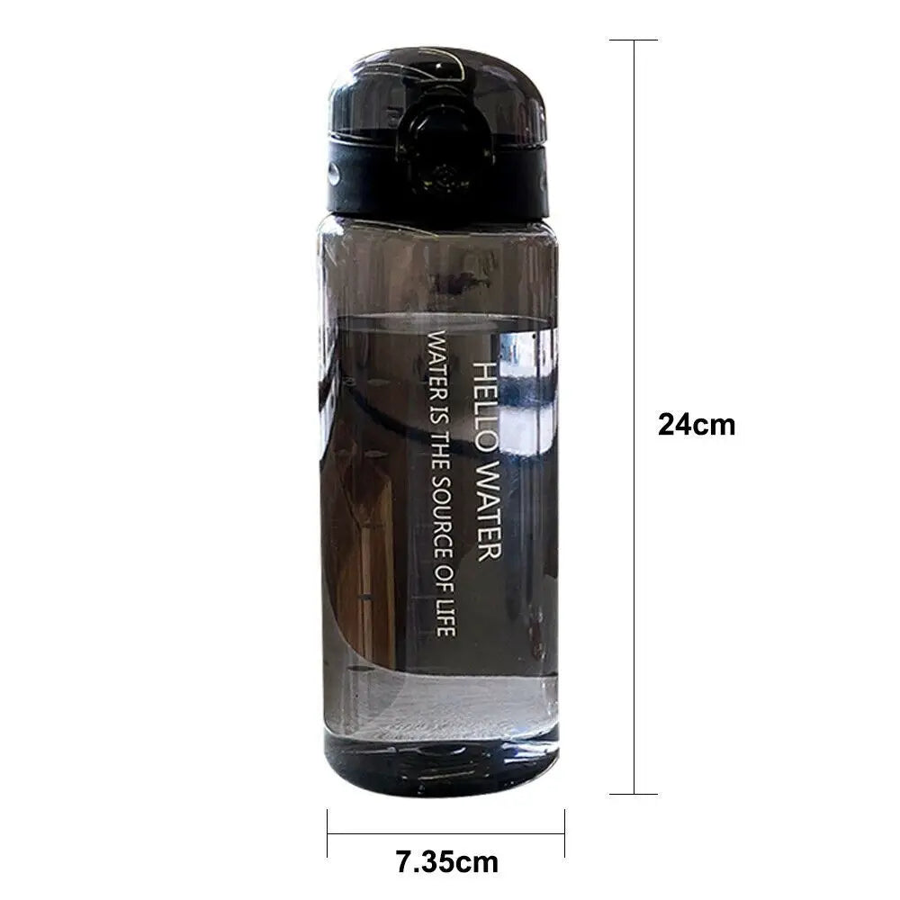 780ml Clear Sports Water Bottle