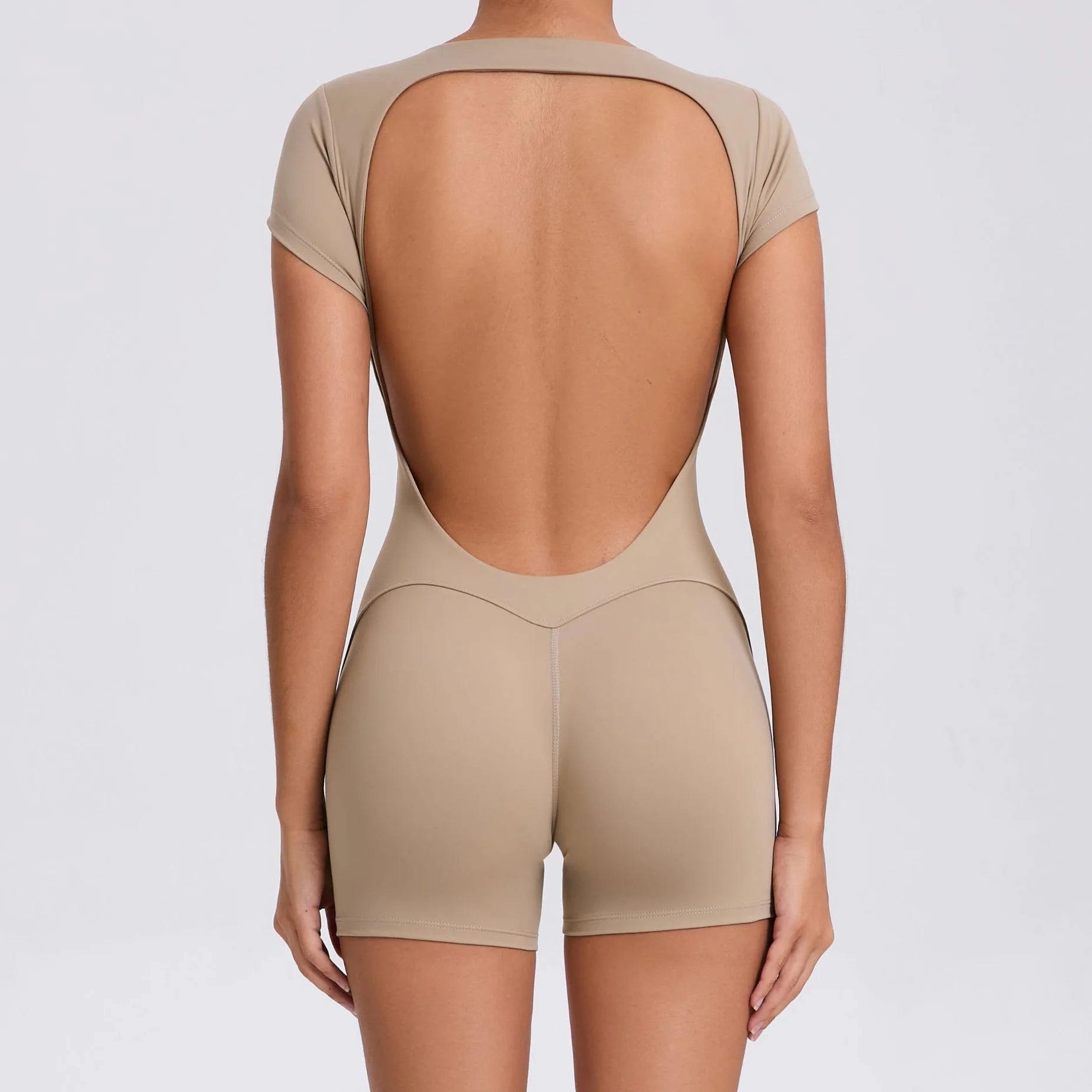 Women’s Open-Back Performance Yoga Jumpsuit