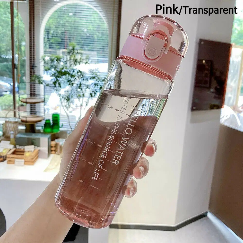 780ml Clear Sports Water Bottle